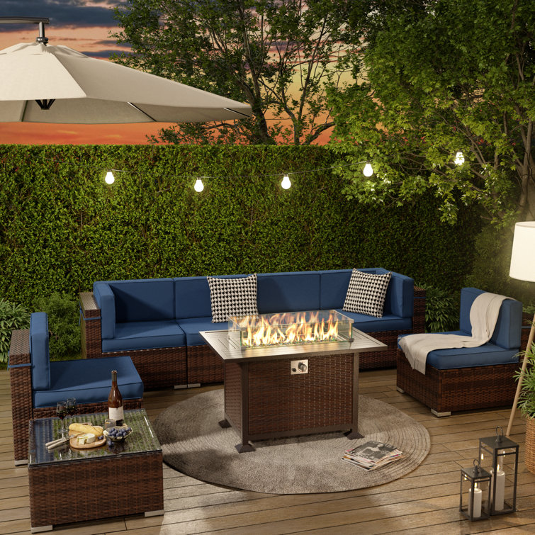 Patio best sale conversation sets